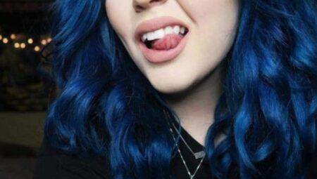 GECE MAVİSİ SAÇ RENGİ