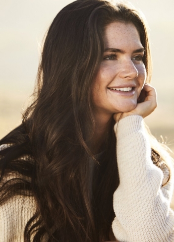 Beautiful brunette girl