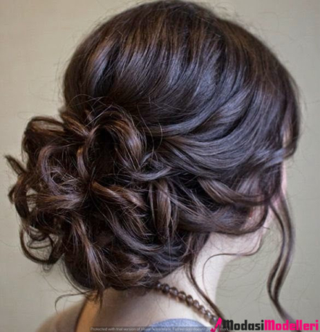 Dağınık Topuz Modelleri